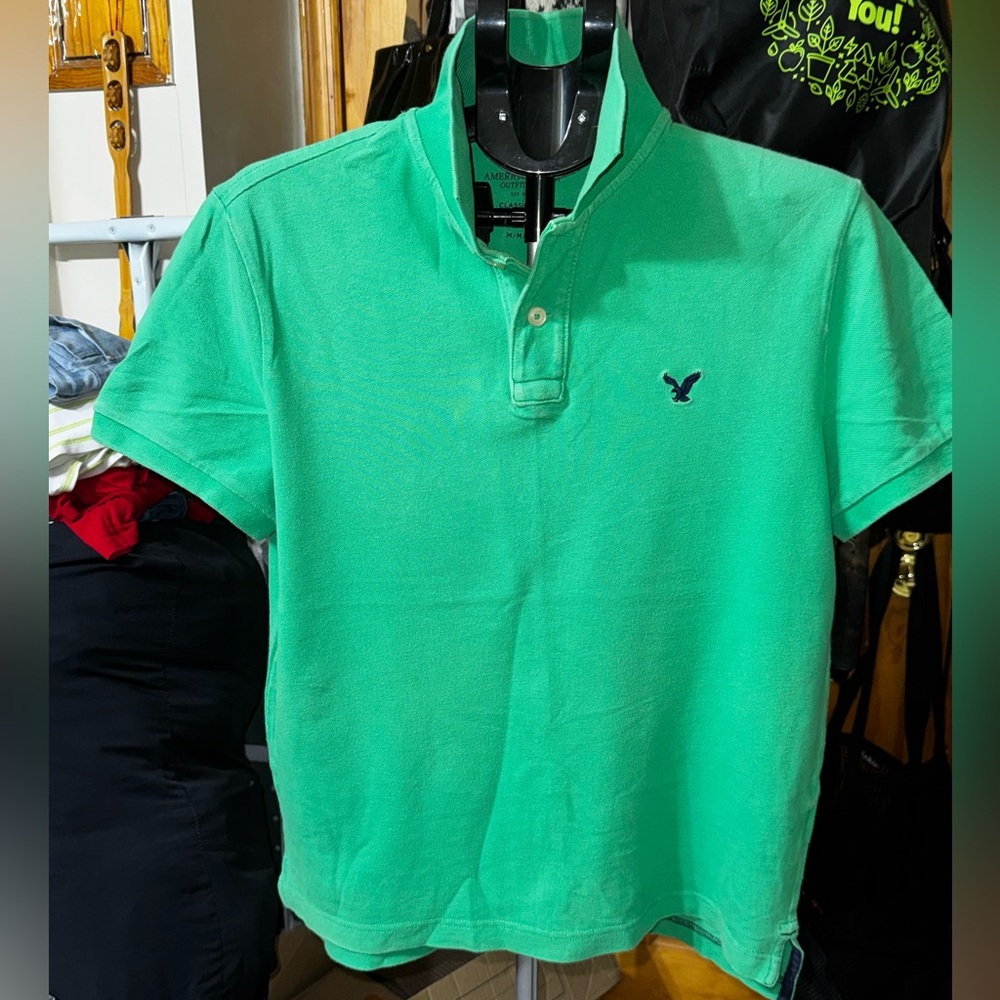 American Eagle Outfitters I Men's I Polo Shirt I Washed-finish I Classic Fit
